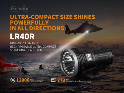 FENİX LR40R 12000 Lumen Şarjlı El Feneri