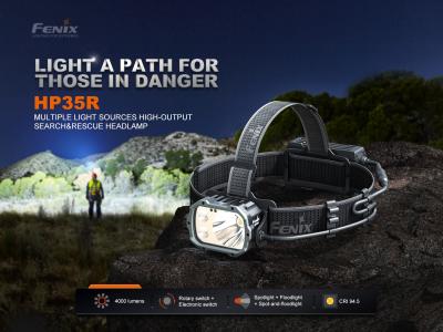Fenix HP35R 4000 Lumen Şarjlı Kafa Feneri