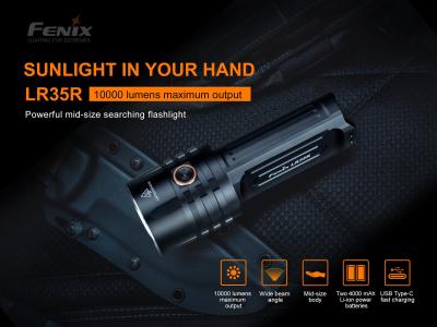 Fenix LR35R 10.000 Lumen Şarjlı El Feneri