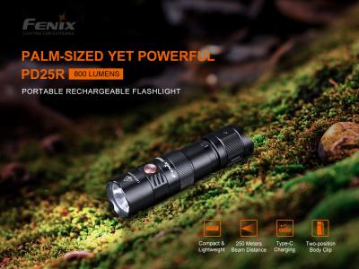 Fenix PD25R 800 Lumen Şarjlı El Feneri