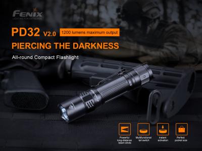 Fenix PD32 v2.0 1200 Lumen El Feneri (Şarjlı Pil Dahil)