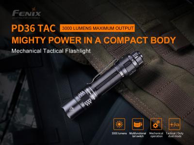 Fenix PD36 TAC 3000 Lumen Şarjlı El Feneri