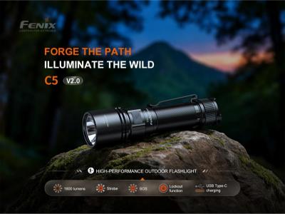 Fenix C5 v2.0 1800 Lumen Şarjlı El Feneri