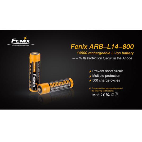 Fenix ARB-L14 1600 mAH USB Şarlı Pil (14500)