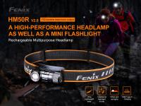 Fenix HM50R v2.0 700 Lumen Şarjlı Kafa Feneri