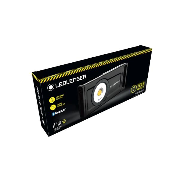 Led Lenser İF8R 4500 Lumen Şarjlı Projektör + Bluetooth